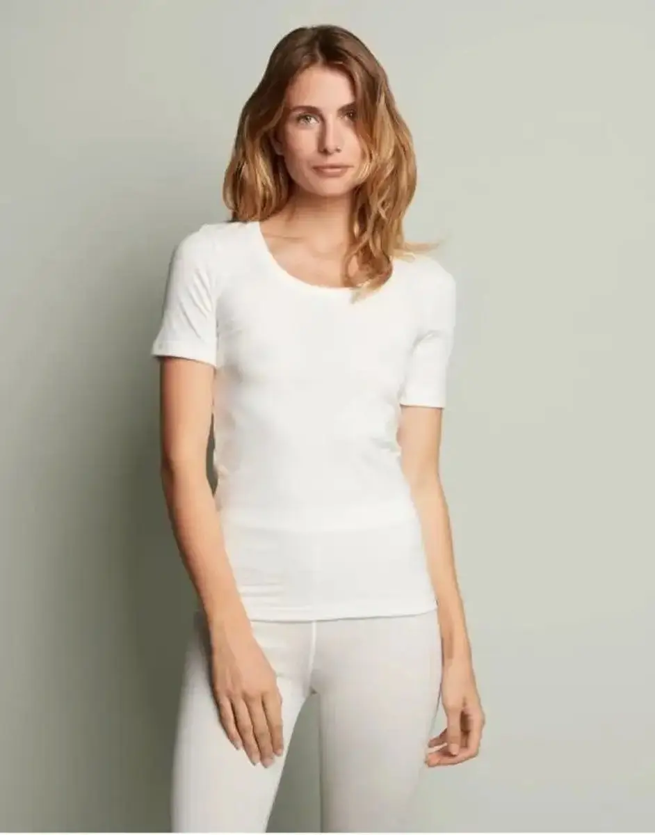 Ten Cate Thermo T-shirt Dames L - Snow White