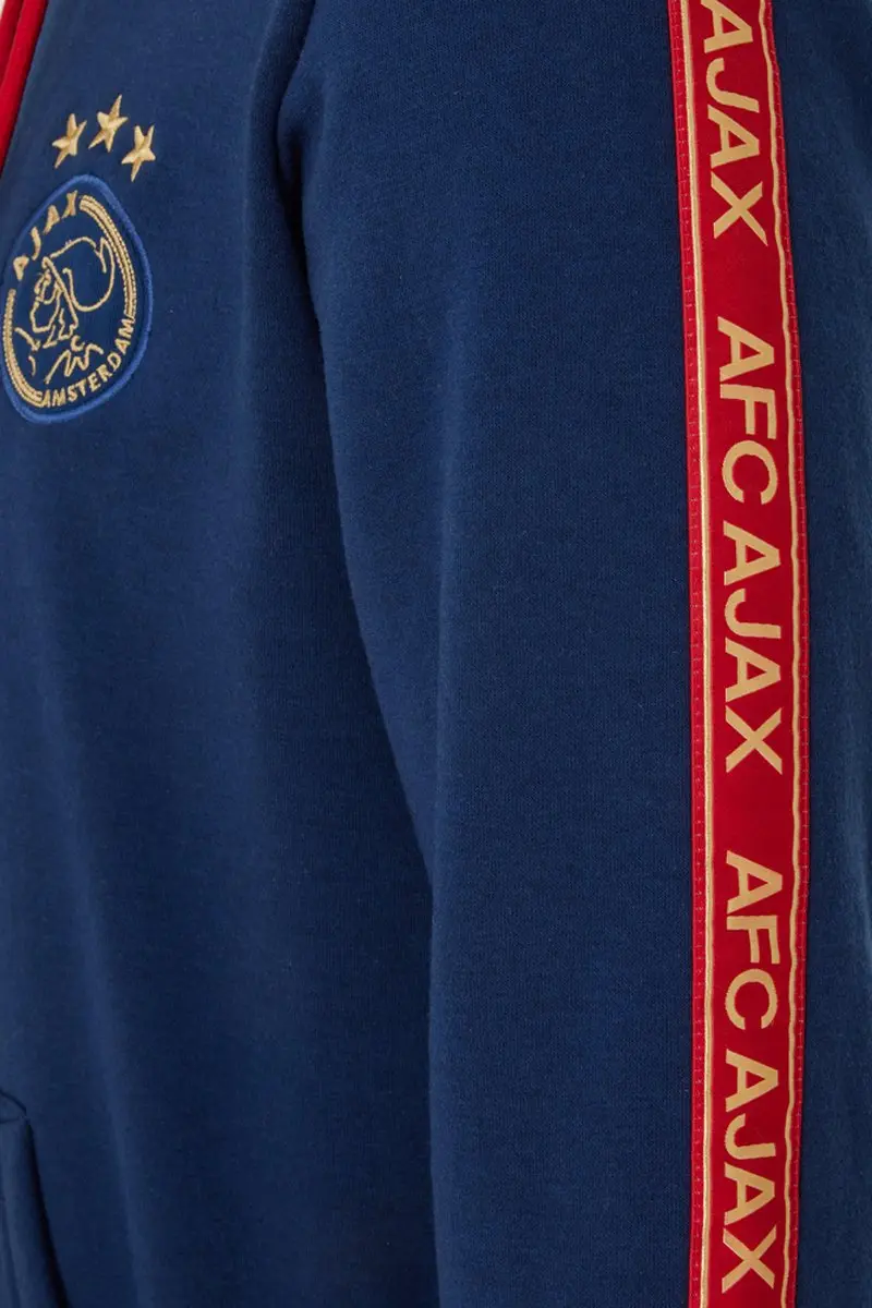Ajax Hooded Sweater Navy/Bordeaux XXL