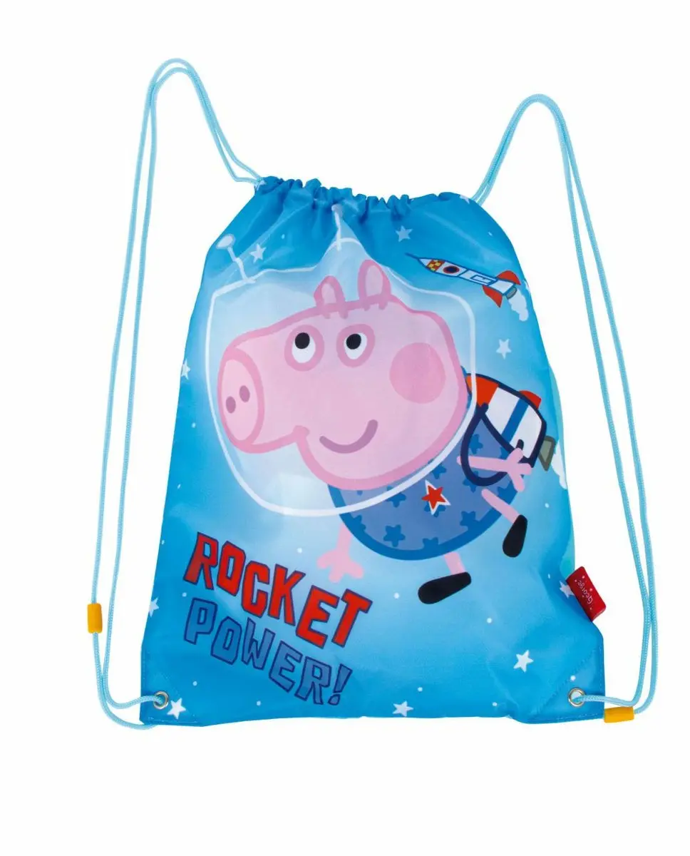 Peppa Pig George Ruimtevaart Gymtas - Meerkleurig