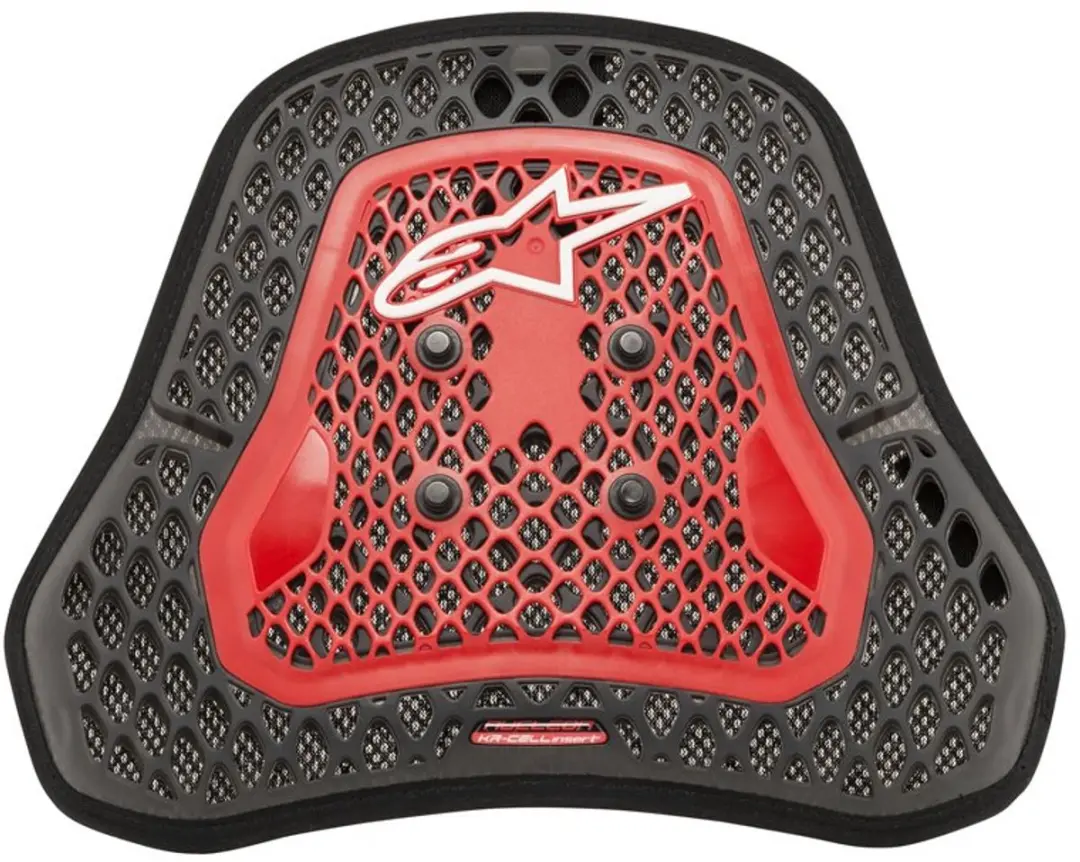 Alpinestars Nucleon KR-Cell CiS Protector - L - Transparant Smoke Rood - afbeelding 3 van 4