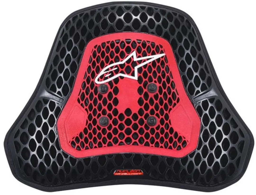 Alpinestars Nucleon KR-Cell CiS Protector - L - Transparant Smoke Rood - afbeelding 4 van 4