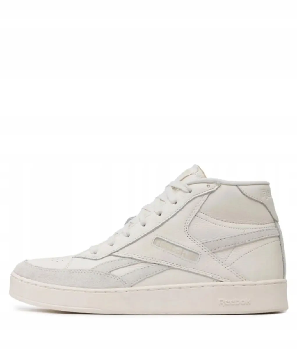 Reebok Club C Hoge Sportschoenen Wit - Maat 38,5