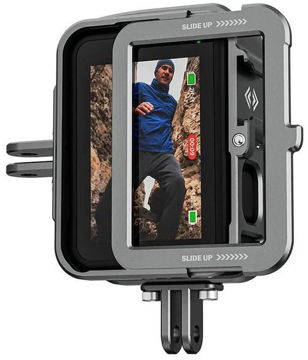 Telesin Aluminium Behuizing GoPro Hero 12/11/10/9 - Transparent - afbeelding 6 van 6