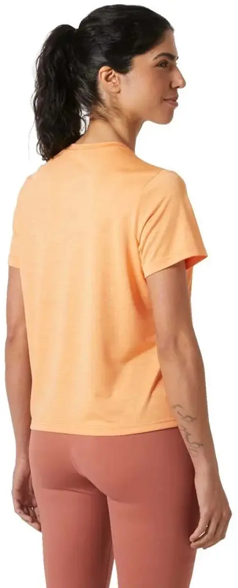 Helly Hansen Sval Korte Mouwen Basislaag - M - Apricot Crush