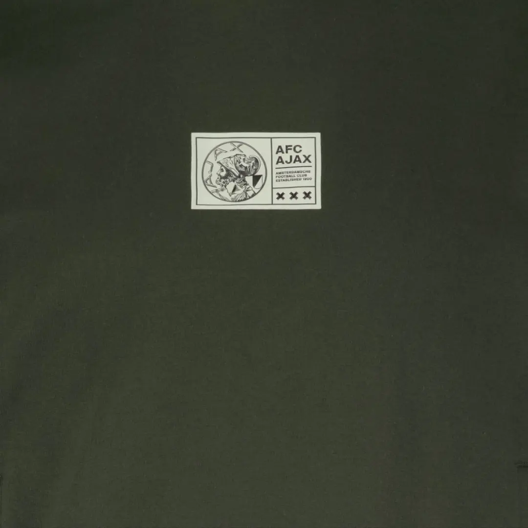 Ajax Hoodie Groen Label Junior - Maat 116