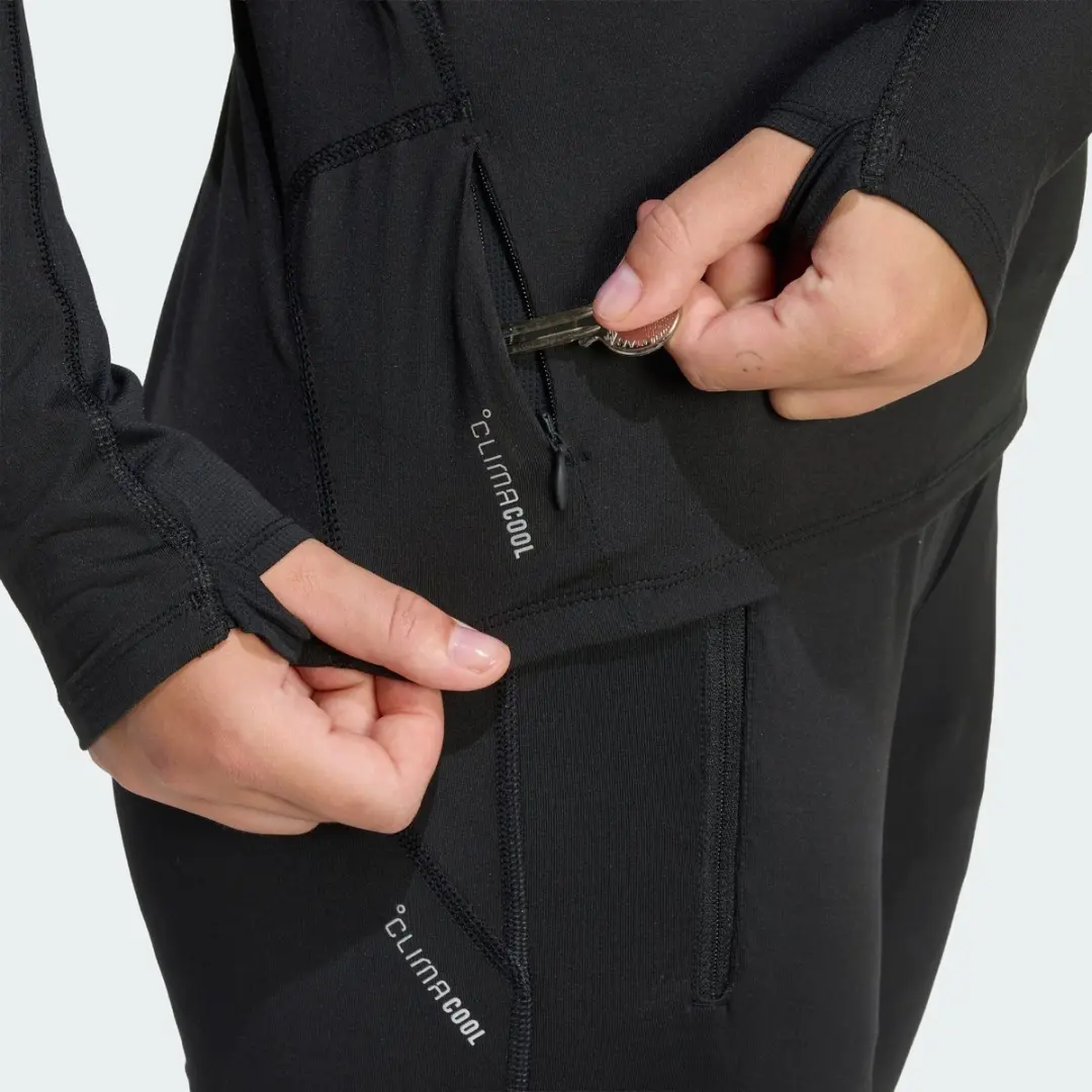 Adidas adi365 Iconic Hardloopsweater - Dames - Zwart - JZ5149 - afbeelding 6 van 6