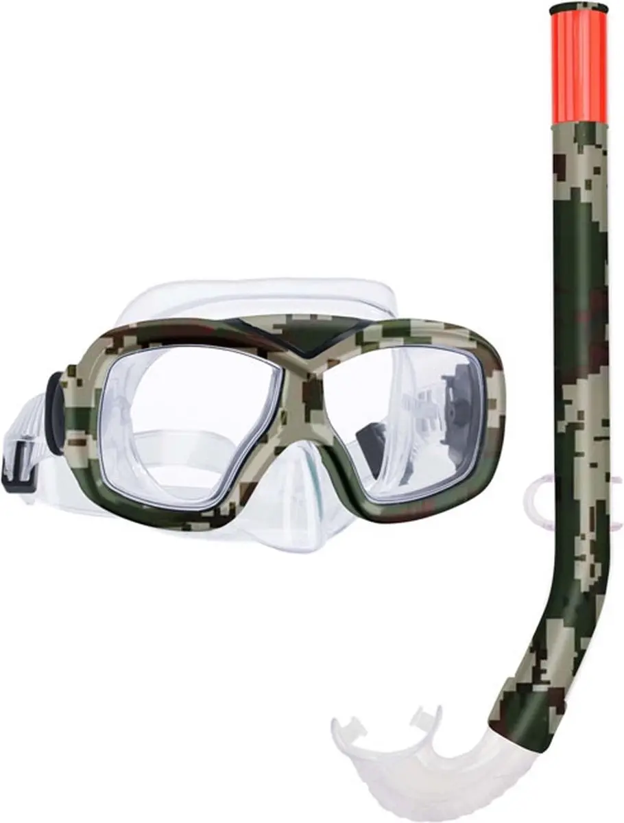 Aquatech Snorkelset Camouflage