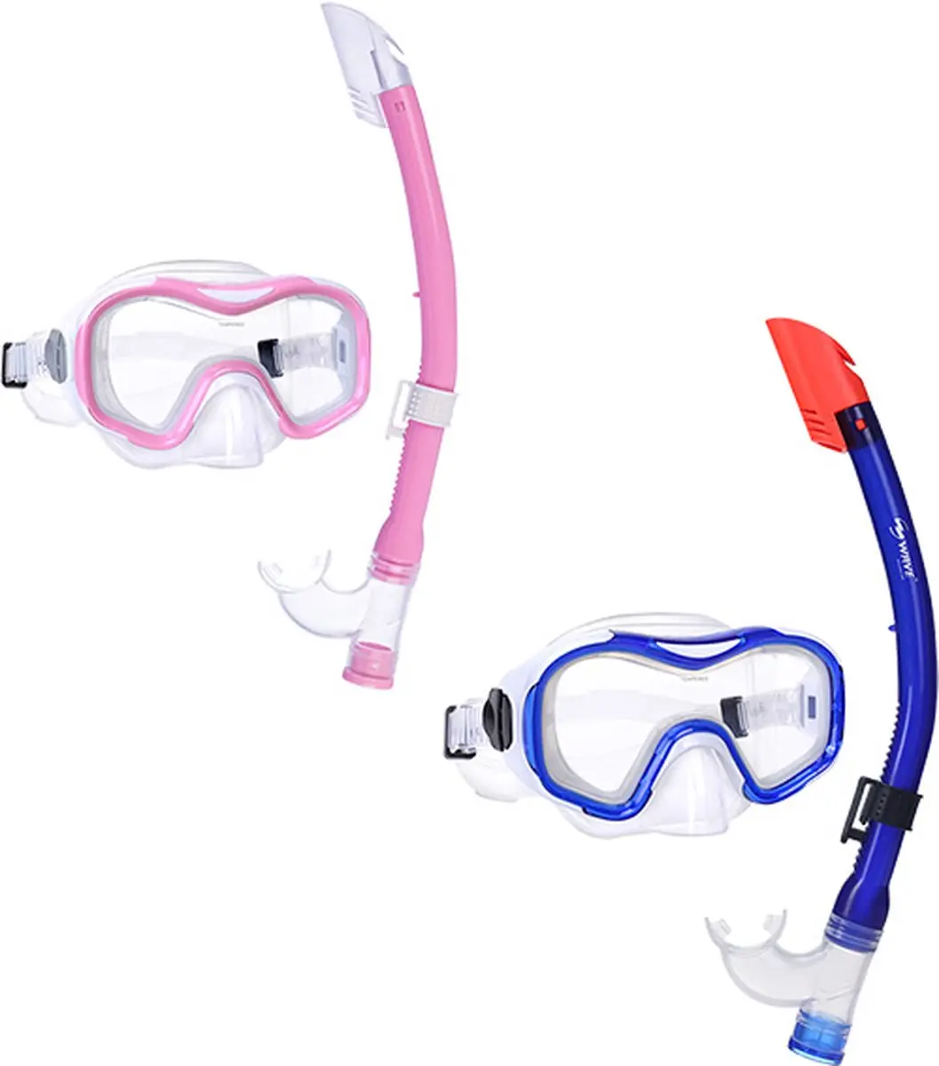 Aquatech Ocean Diver Snorkelset - Blauw - afbeelding 6 van 6