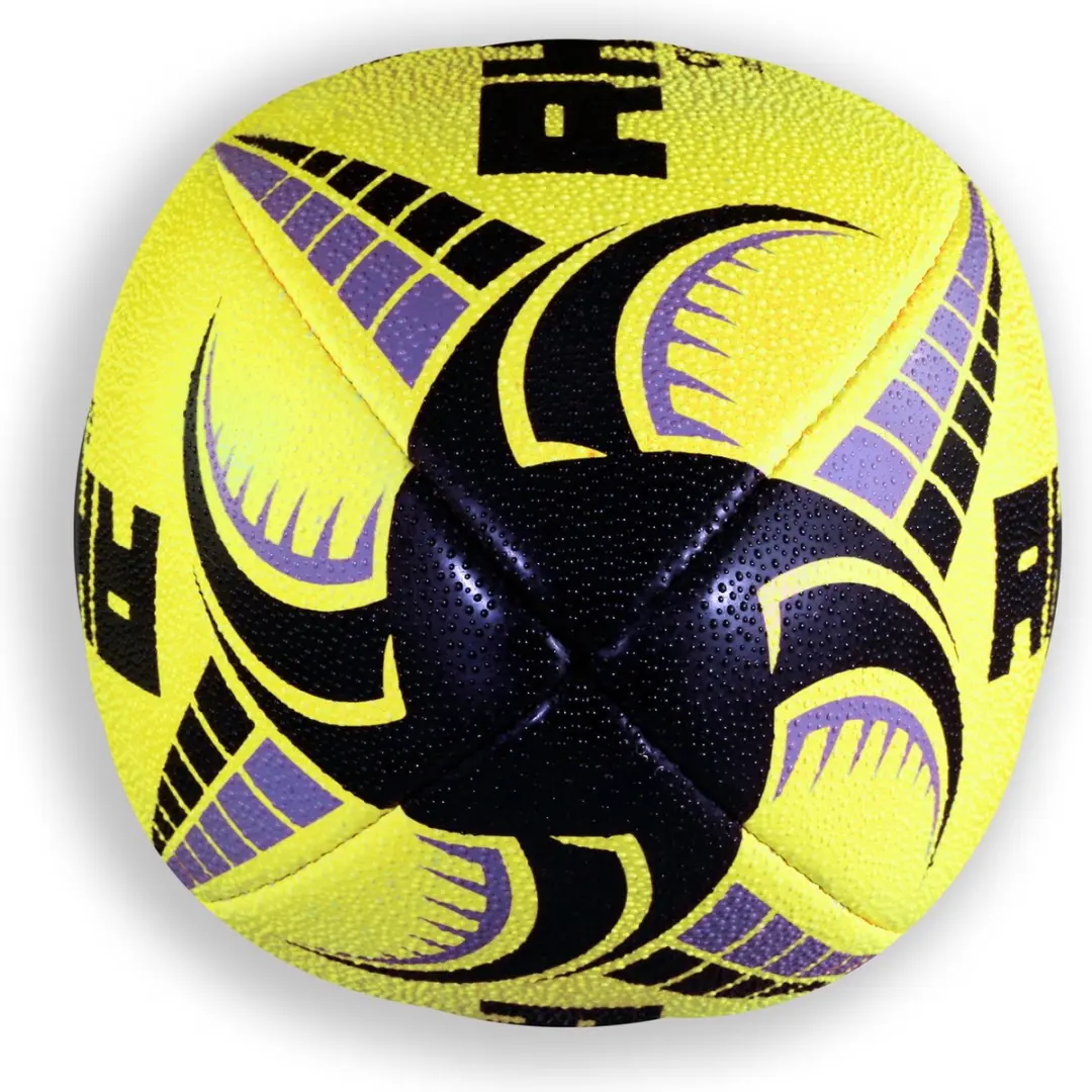 Rhino Cycloon Rugbybal Maat 3 - Fluogeel