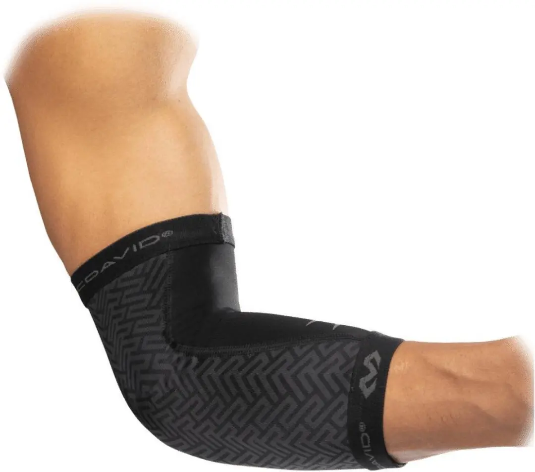 McDavid Dual Layer Compressie Elleboogbrace - M - Zwart