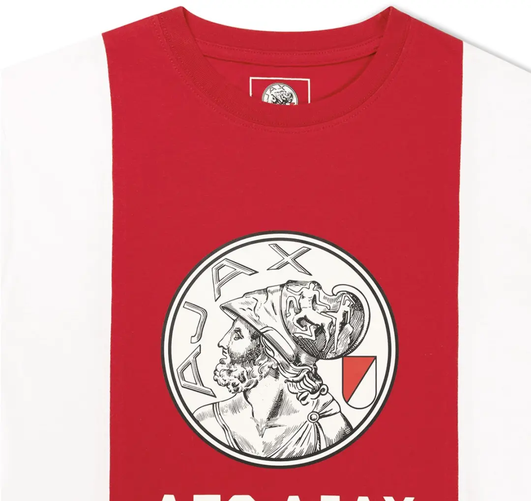Ajax T-shirt Oud Logo - S - 100% Katoen