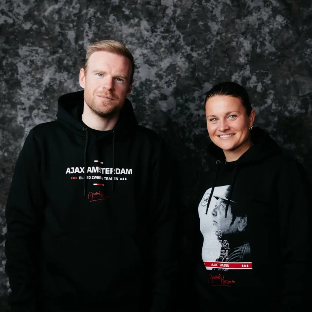 Ajax Hooded Sweater - Zwart
