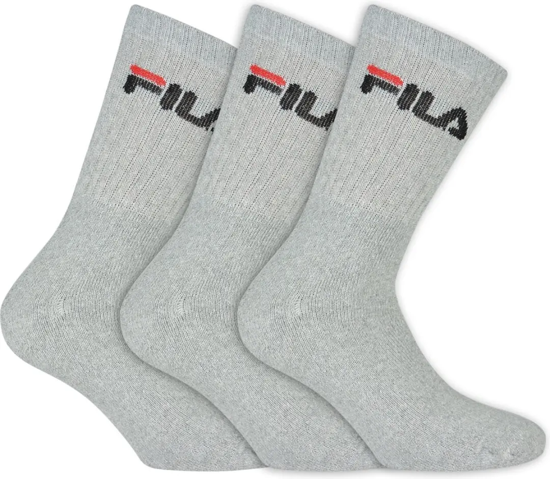 Fila Tennis Sokken 3-Pack - 43-46 - Grijs