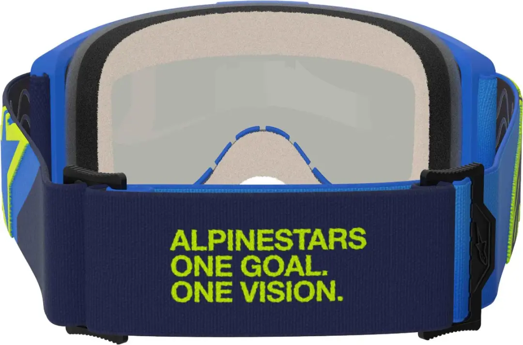 Alpinestars Vision 5 Kruisbril - Blauw Spiegel