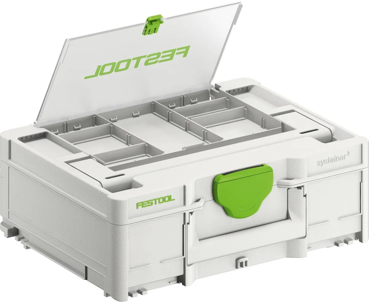 Festool Systainer³ DF SYS3 DF M 137 - Groen/Wit
