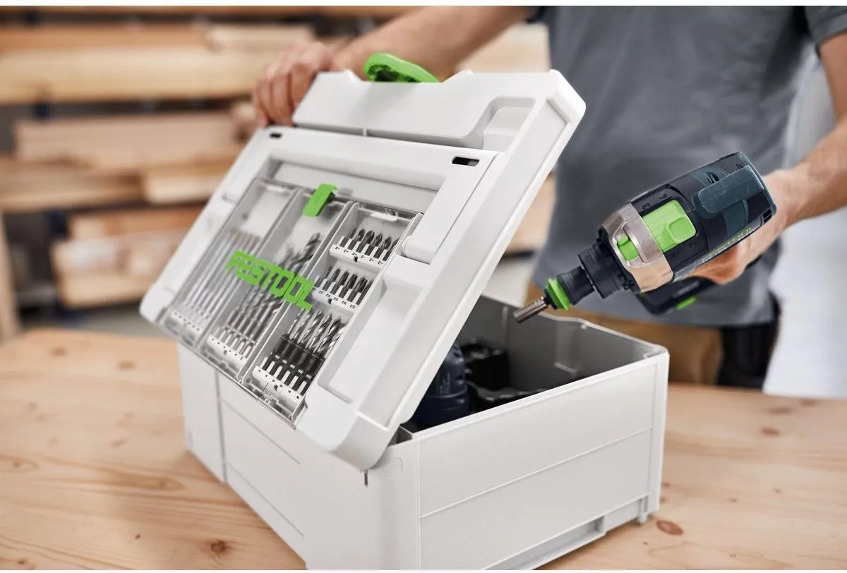 Festool Systainer³ DF SYS3 DF M 137 - Groen/Wit