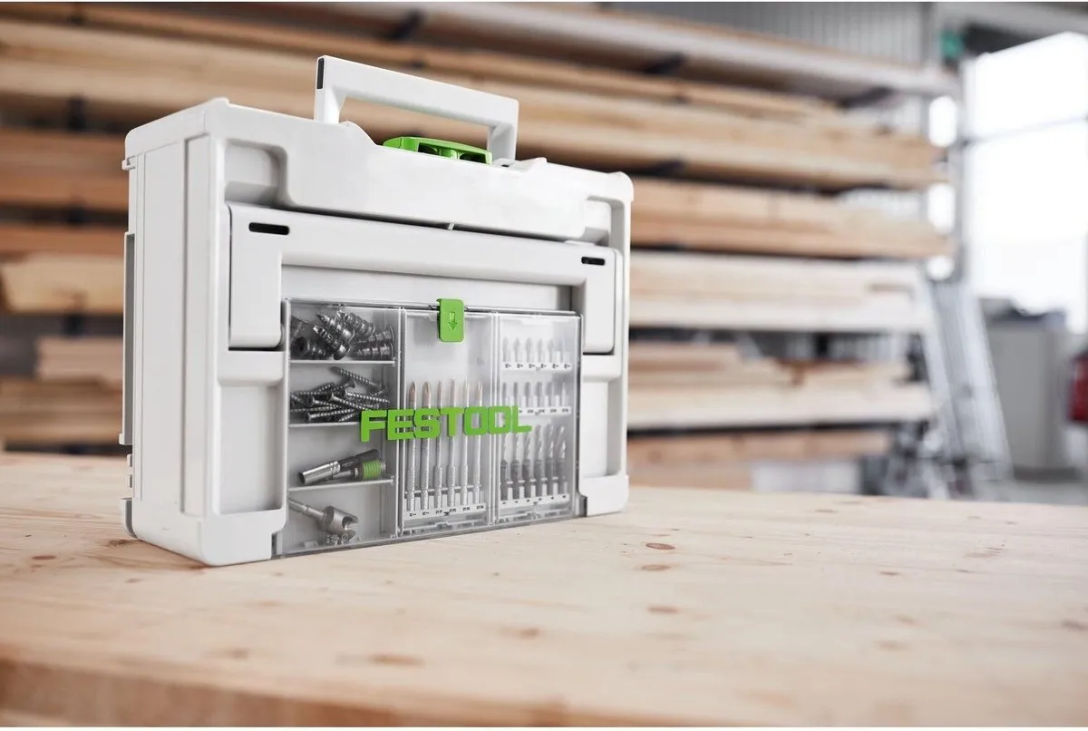 Festool Systainer³ DF SYS3 DF M 137 - Groen/Wit