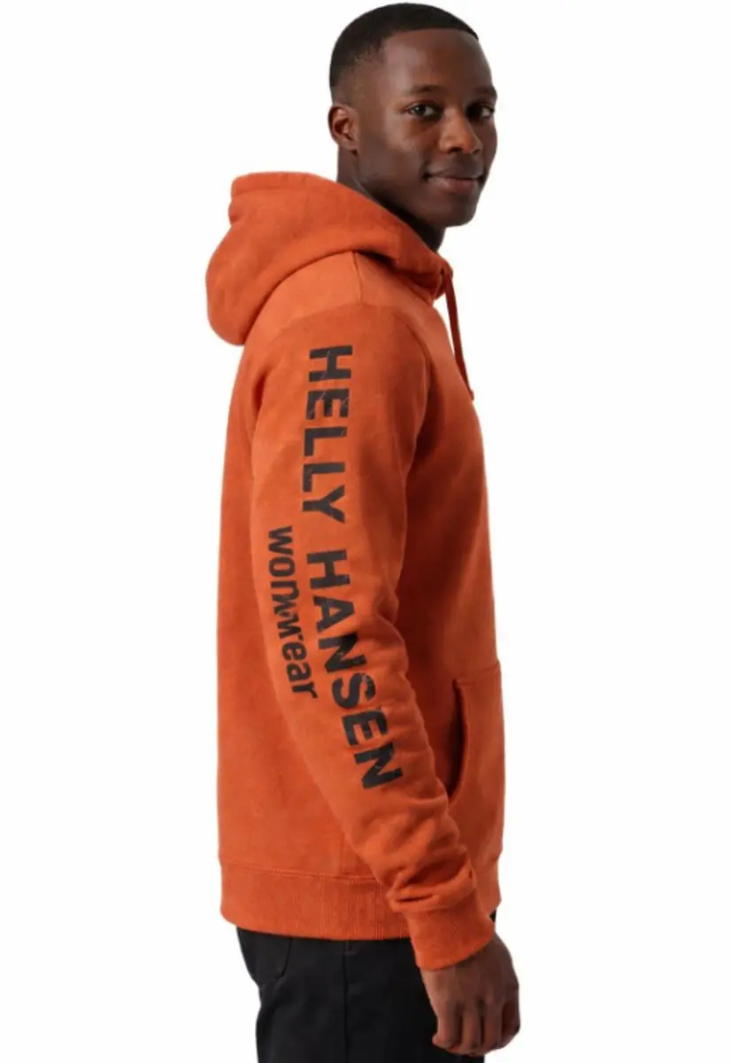 Helly Hansen Manchester Hoodie - Donkeroranje L