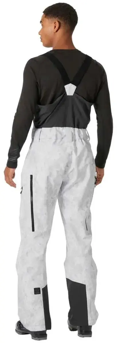Helly Hansen Sogn Bib Shell Broek - S - Grey Fog Snow