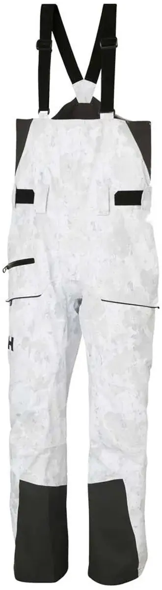 Helly Hansen Sogn Bib Shell Broek - S - Grey Fog Snow