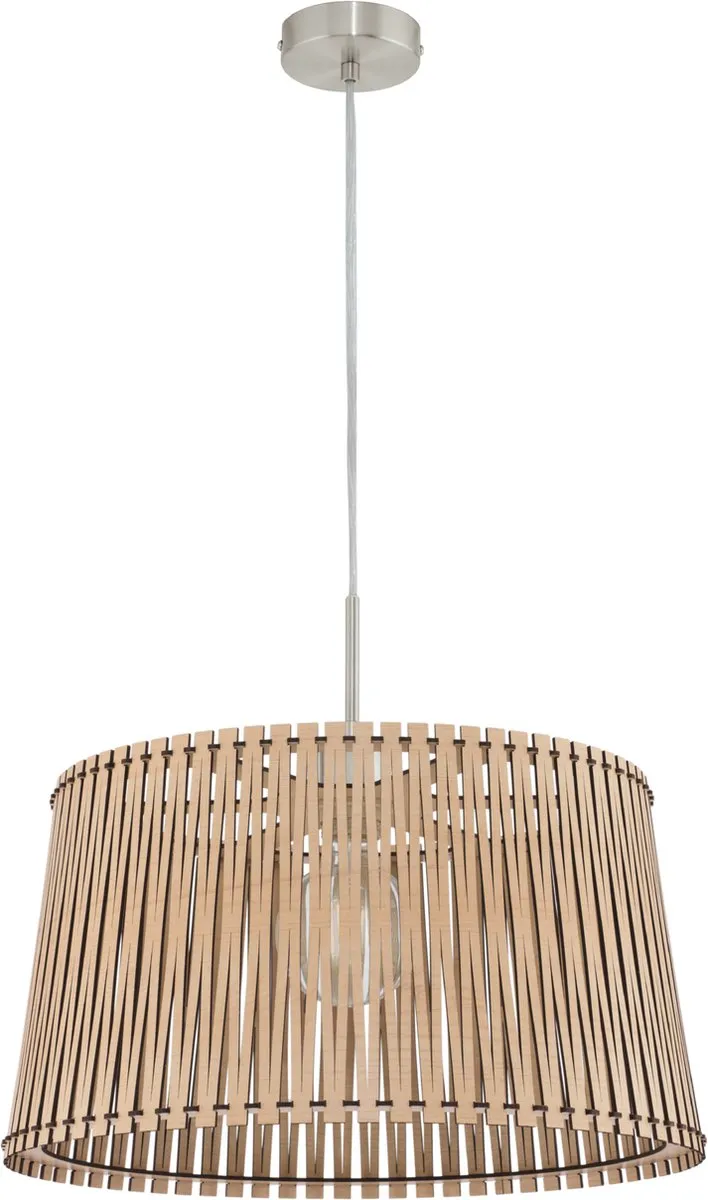 Eglo Sendero Hanglamp Ø450mm Nikkel-Mat Ahorn