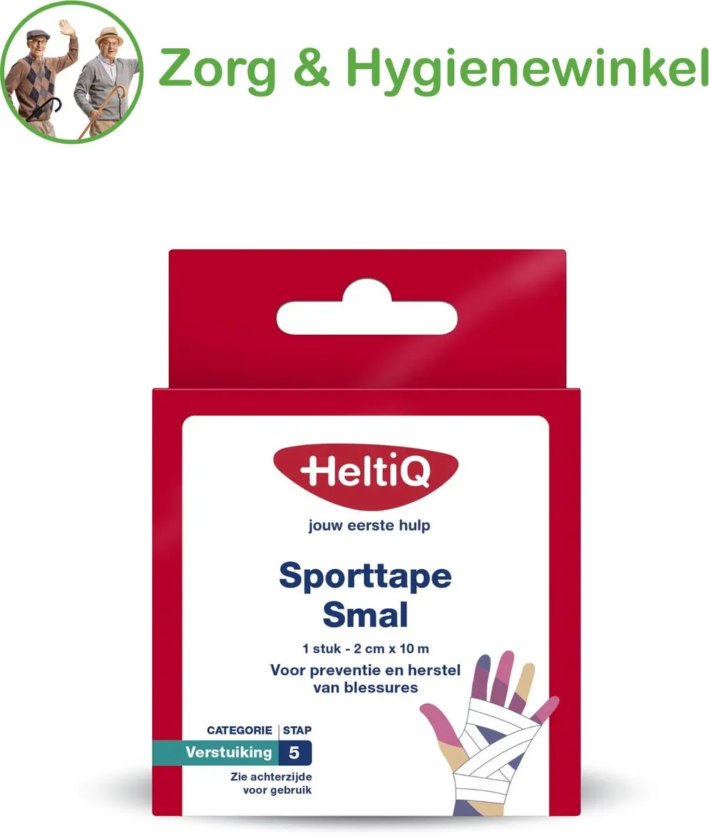 HeltiQ Sporttape 2cm x 10m