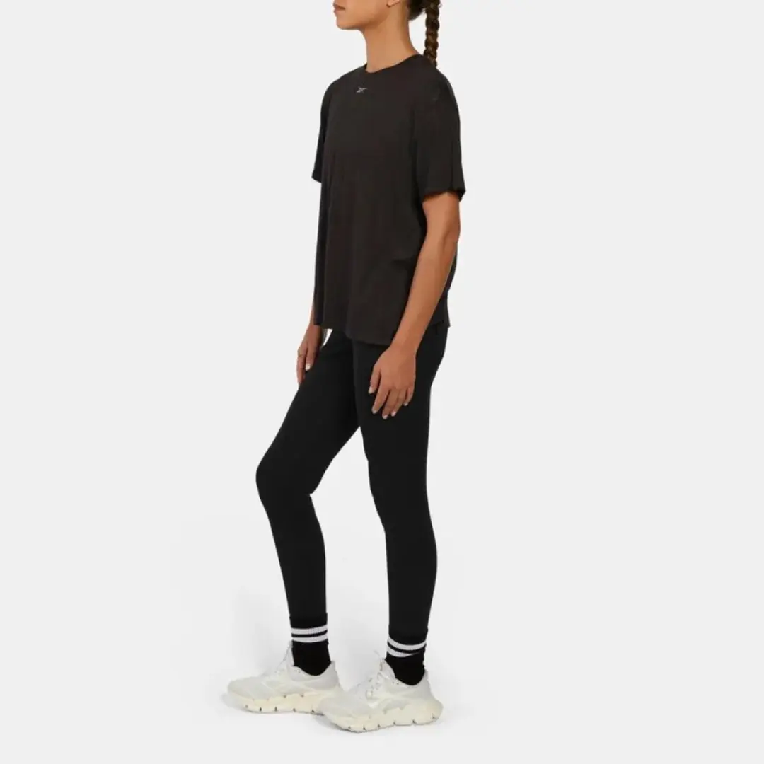 Reebok Lux Fitness Burnout T-shirt - Zwart L