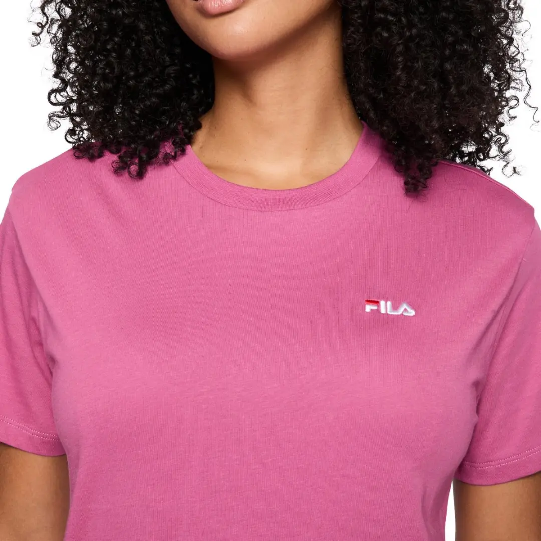 Fila T-shirt Dames Binedorf - Maat L - Roze