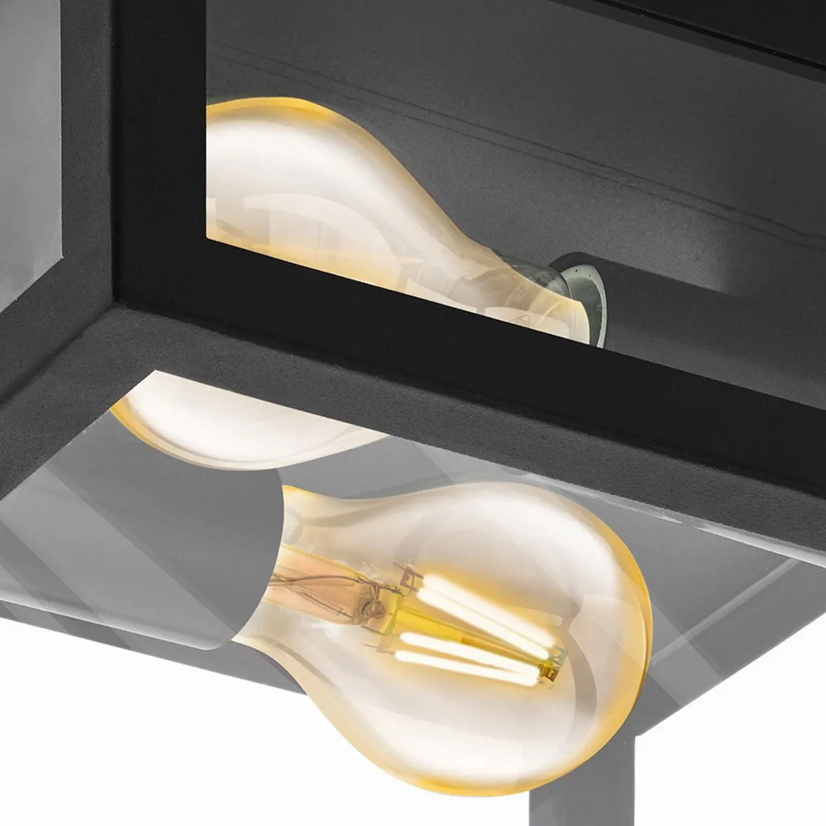 Eglo Amezola Plafondlamp E27 - 29cm - Zwart