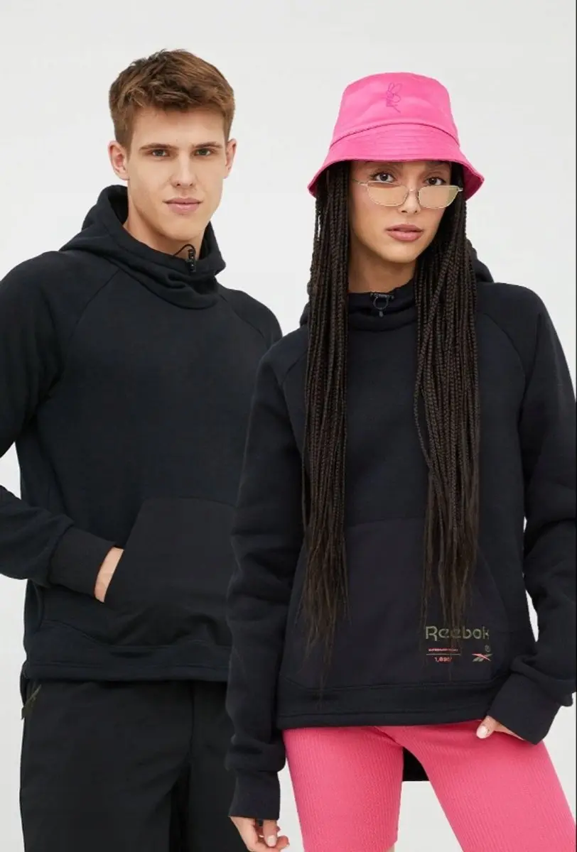 Reebok Hoodie - Zwart - S