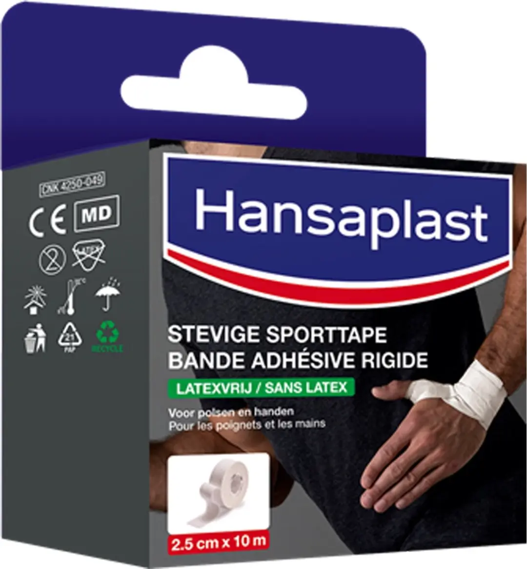 Hansaplast Stevige Sporttape 4x2.5cm x 10m