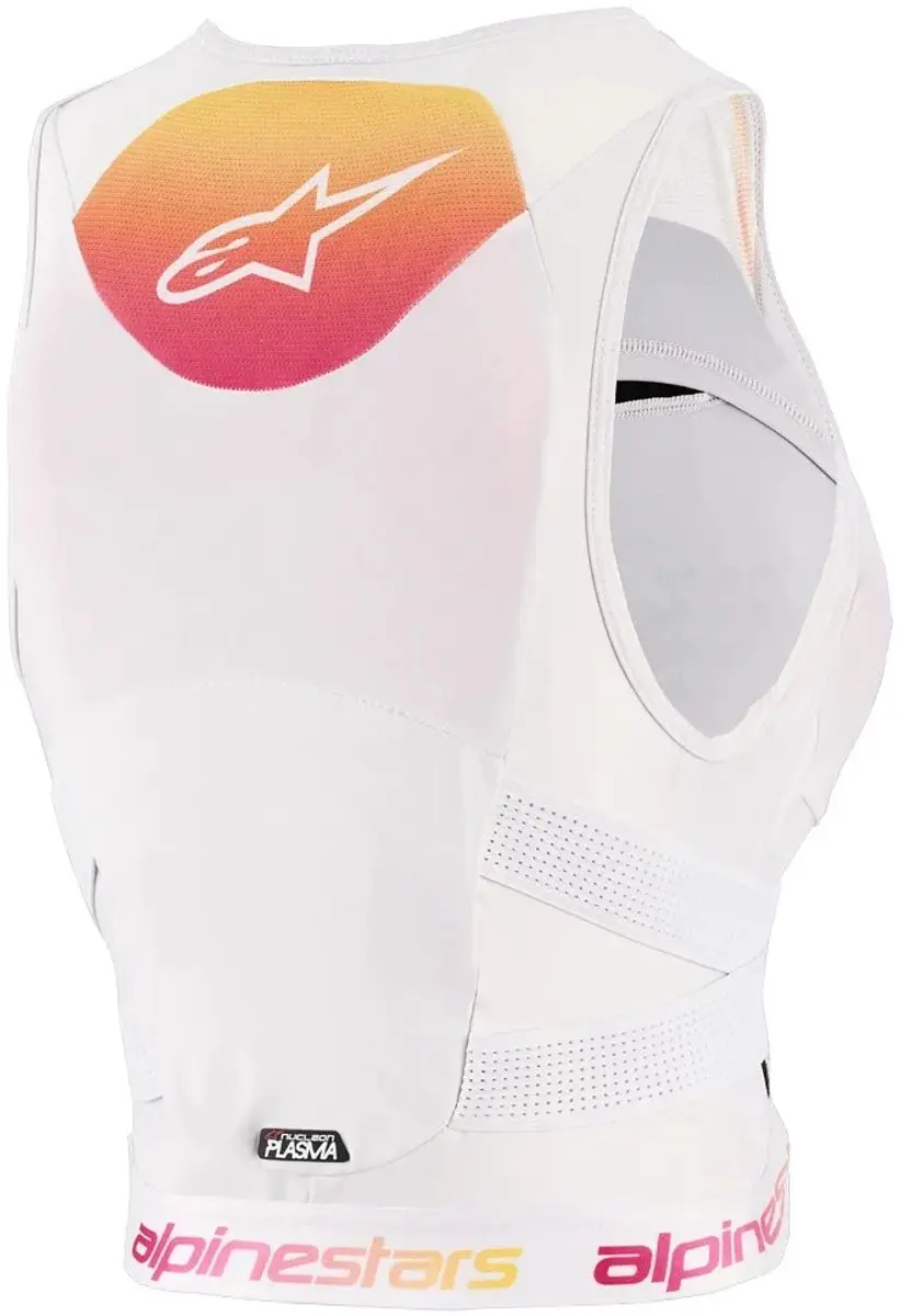 Alpinestars Stella Plasma Dames Beschermshirt L - Zwart/wit