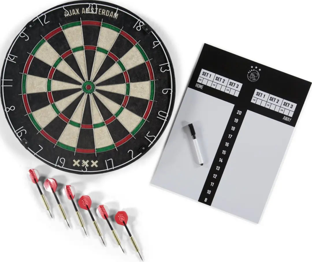 Ajax Darts Starterset AFP000510 - Dartbord met pijlen en scorebord