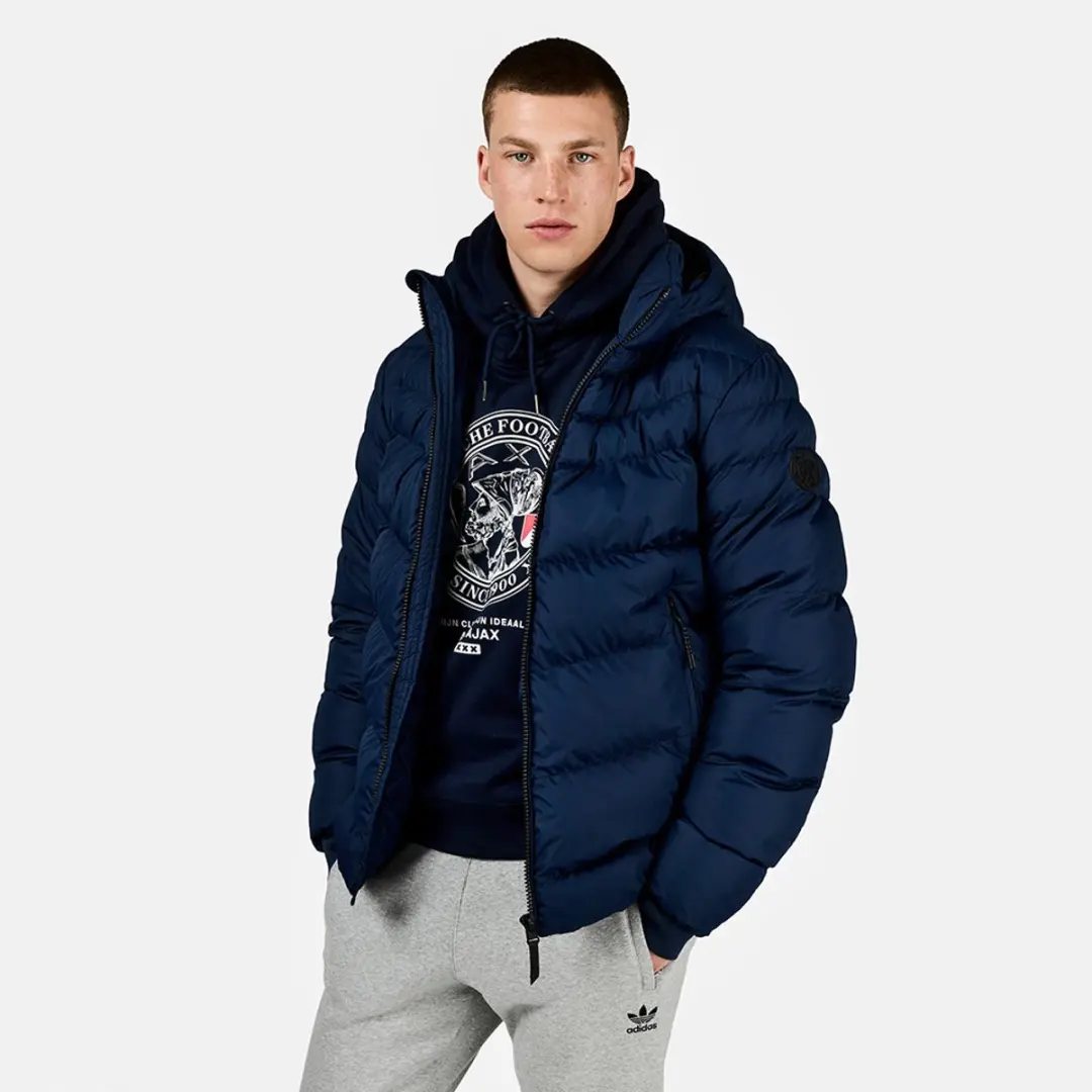 Ajax Pufferjas Navy - XXL