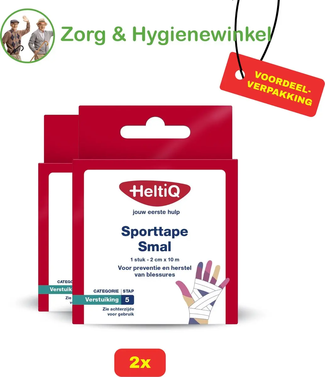 Heltiq Sporttape Smal 2cm x 10m