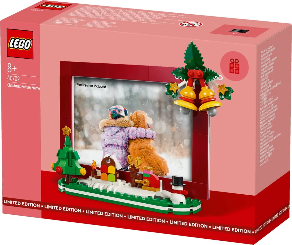 LEGO 40702 Kerst Fotolijst - 209 Stukken - Meerkleurig
