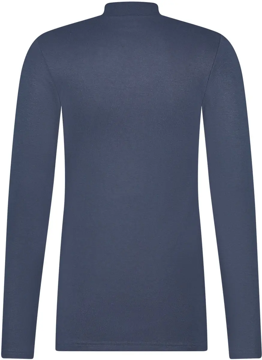 Ten Cate Thermo Long Sleeve High Neck Zipper - XXL - Navy