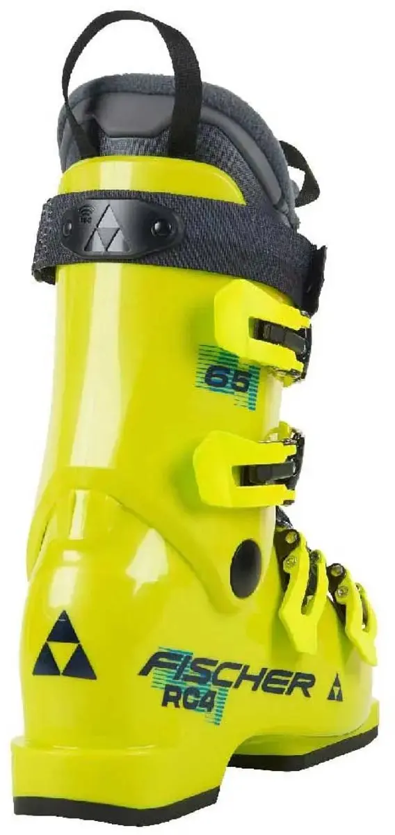 Fischer RC4 65 GW Junior Alpine Skischoenen - 22.5 - Geel