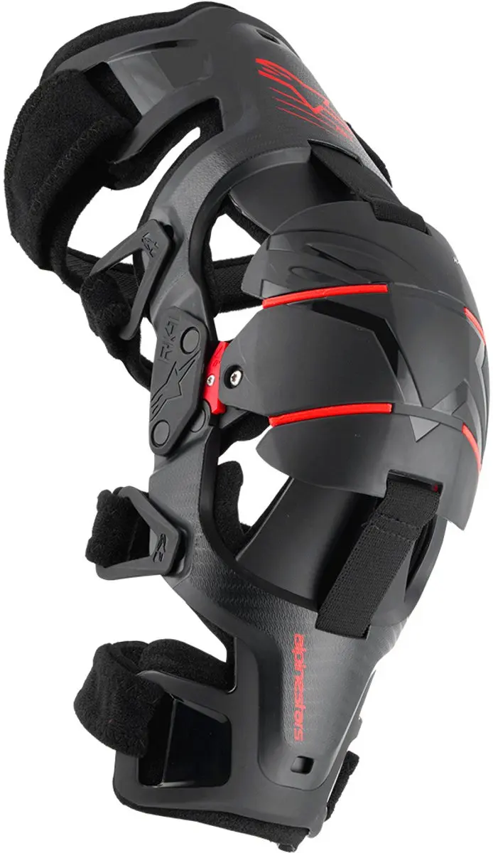 Alpinestars RK-1 Plasma Kniebrace - Zwart/Rood