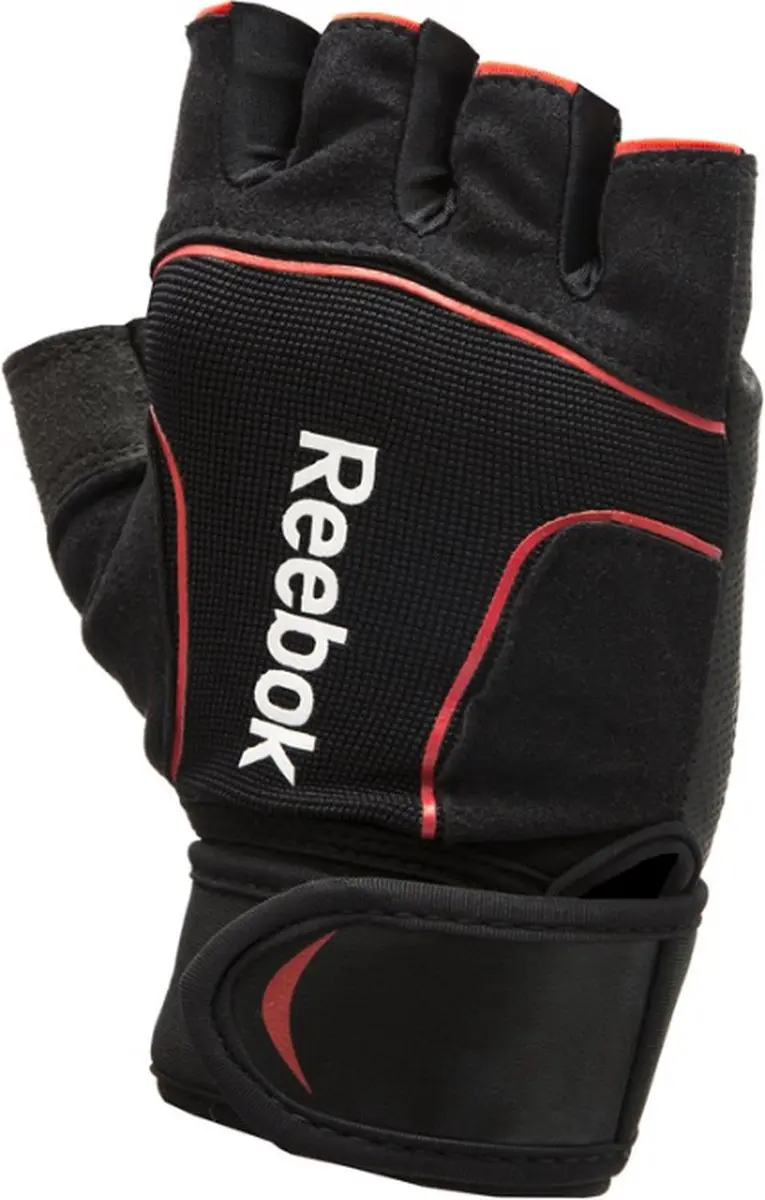 Reebok Fitness Handschoenen L - Zwart