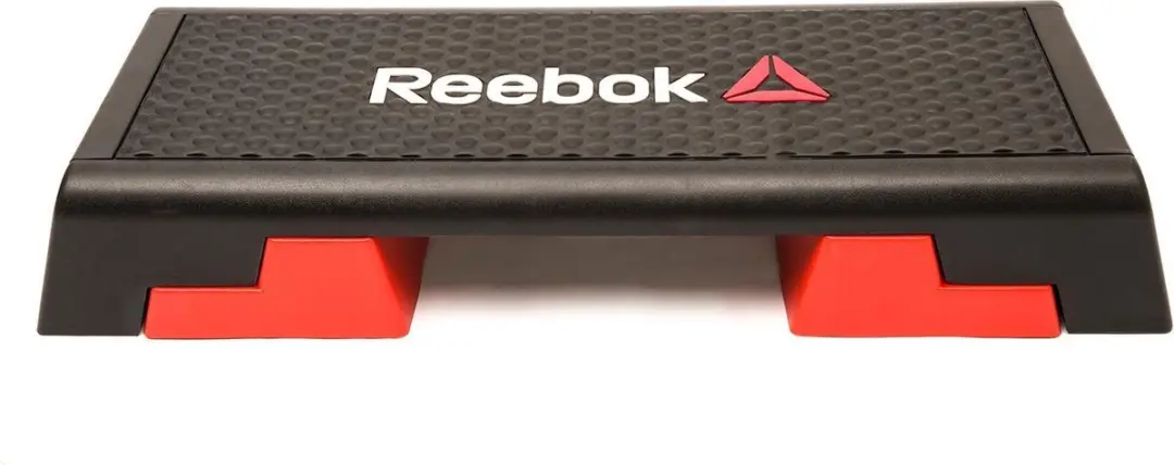 Reebok Studio Step Board L - 3 Hoogtes - Zwart/Rood