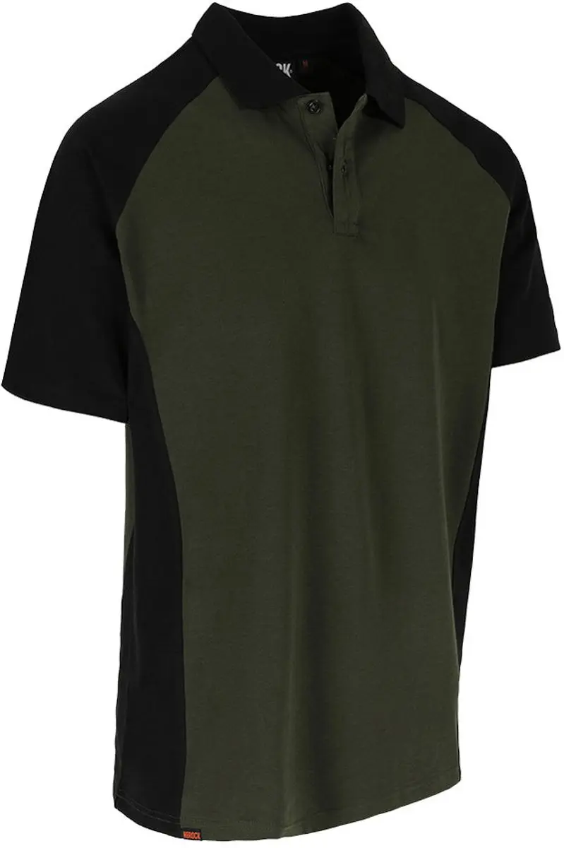Herock Brabo Poloshirt - Groen-Zwart - 3XL