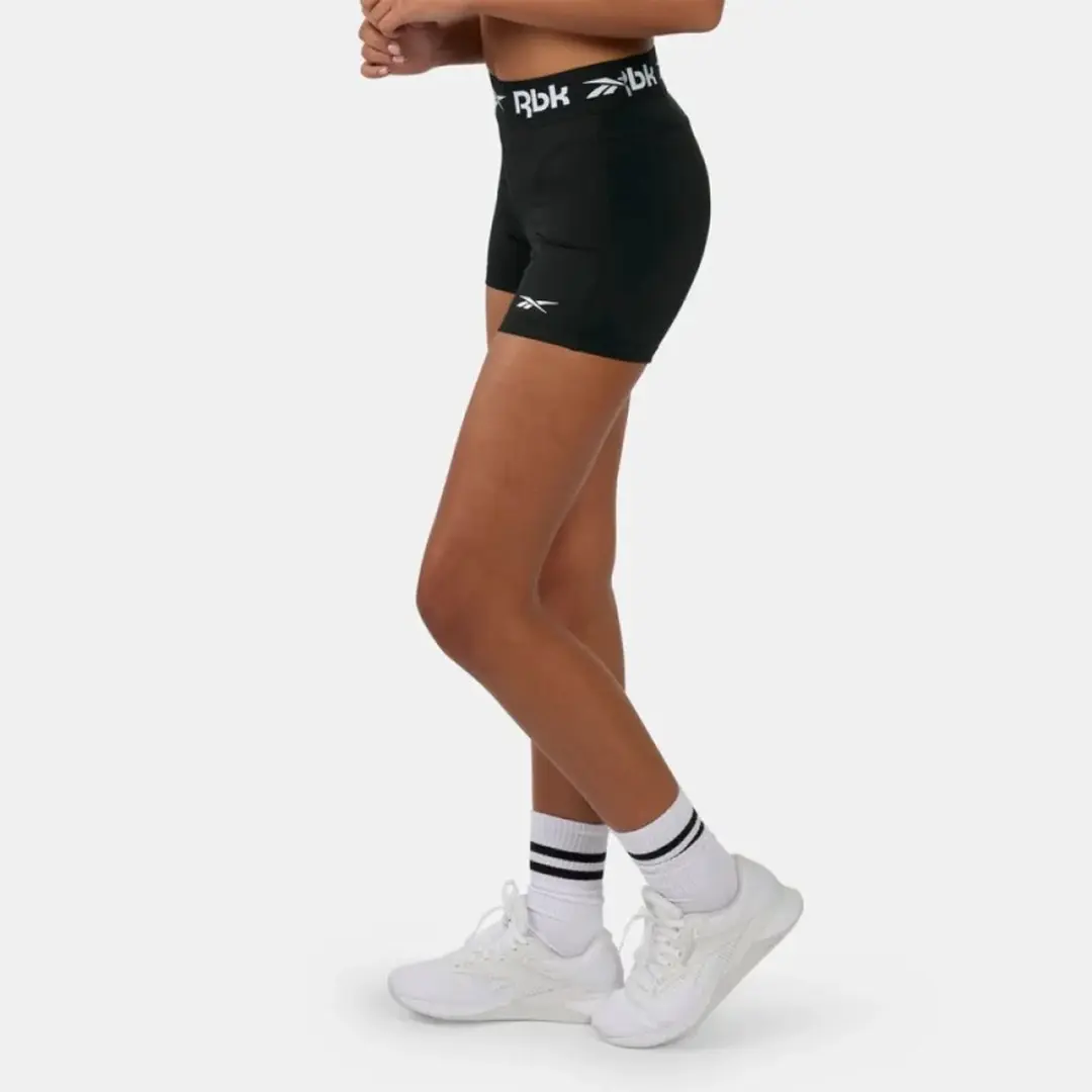 Reebok Ruched Booty Korte Broek L - Zwart