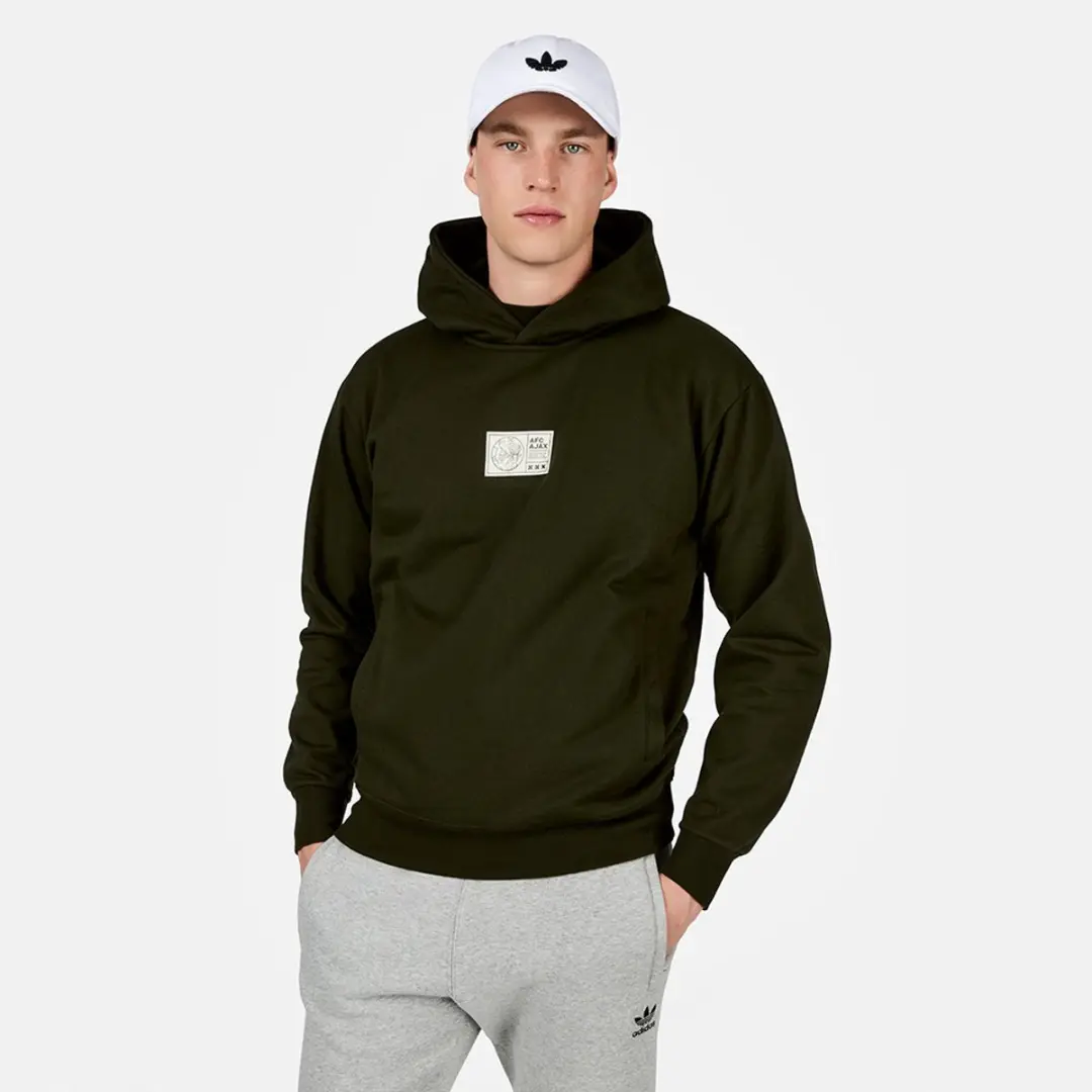Ajax Hooded Sweater - Groen - M