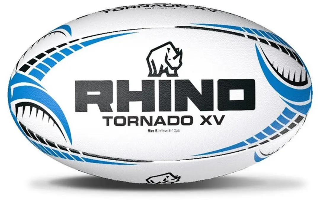 Rhino Tornado XV Rugbybal 5 - Multikleur