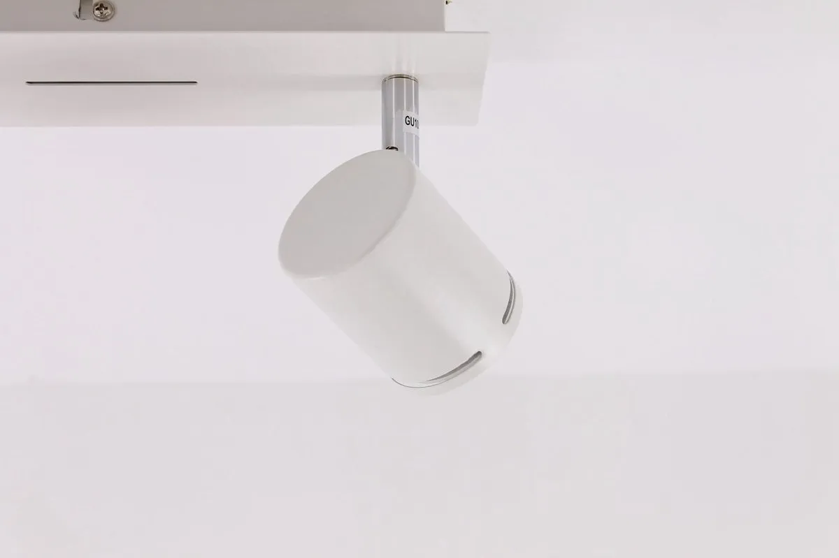 Lucide Rilou Plafondspot LED GU10 2x5W 3000K - Wit