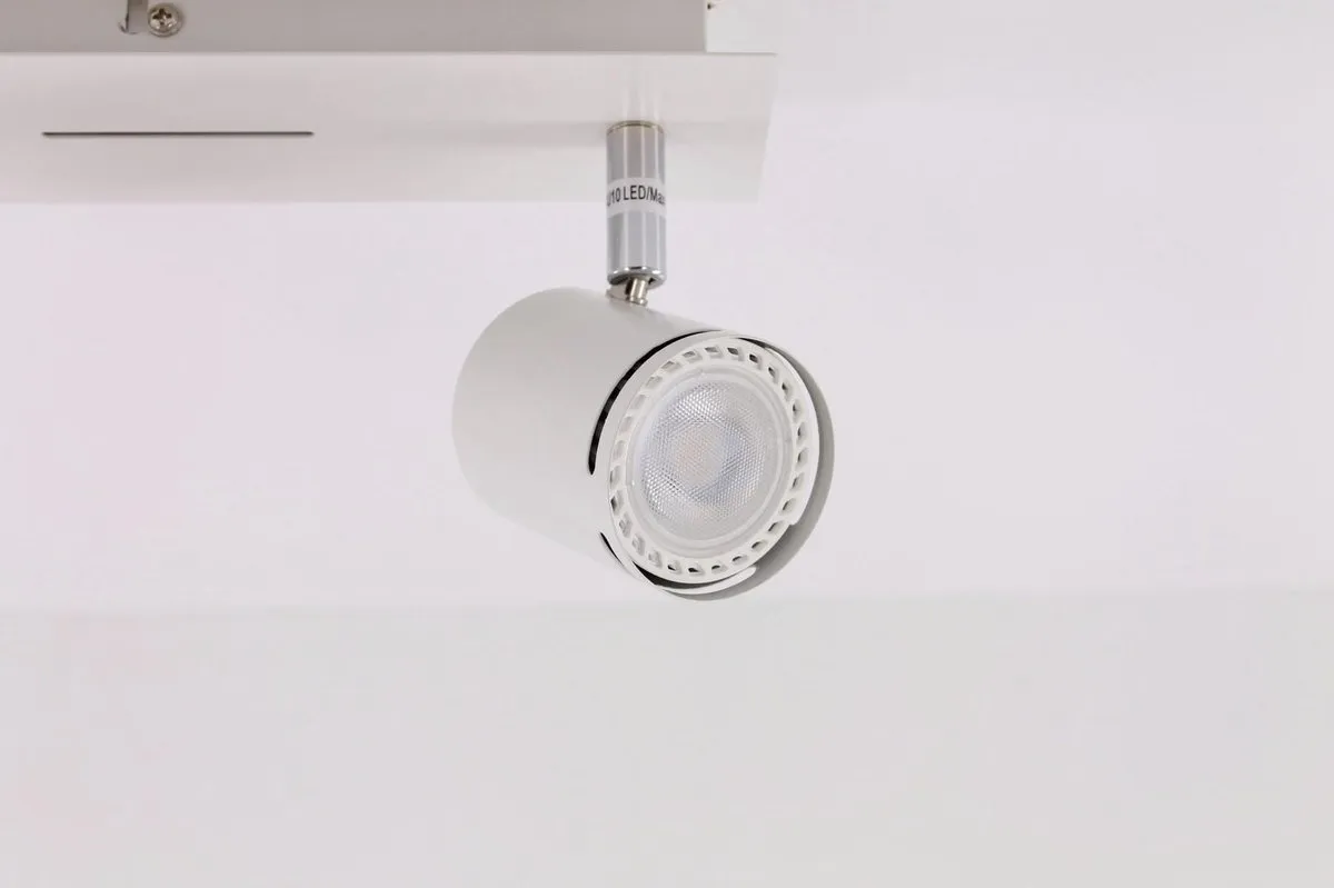 Lucide Rilou Plafondspot LED GU10 2x5W 3000K - Wit