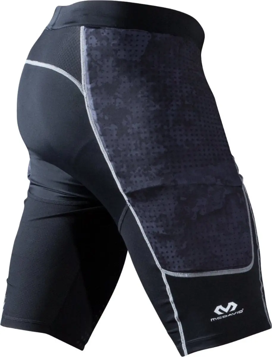 McDavid Hex Barcelona Keeper Short - XXL - Zwart/Camo