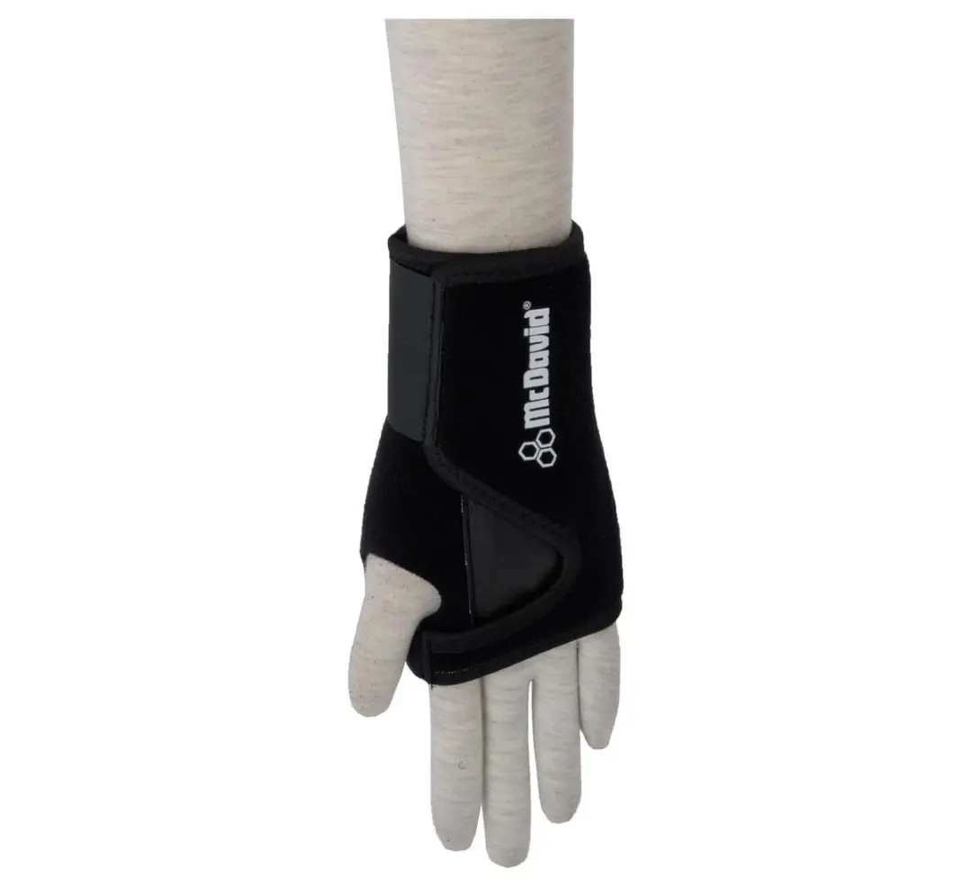 McDavid Verstelbare Polsbandage - One Size - Zwart