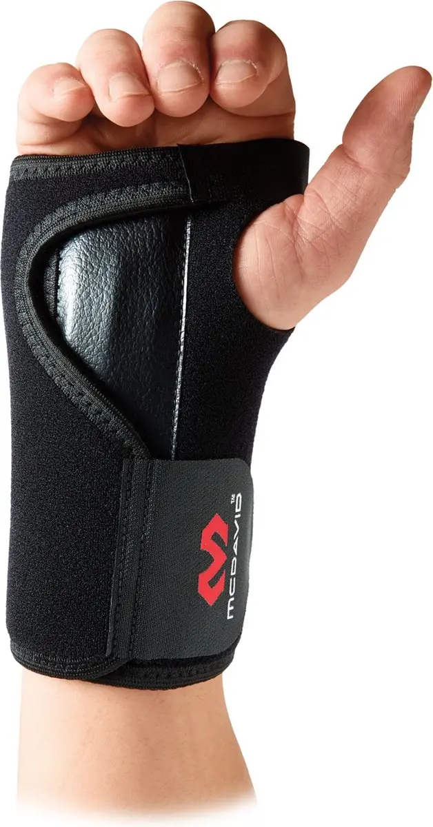 McDavid Verstelbare Polsbandage - One Size - Zwart